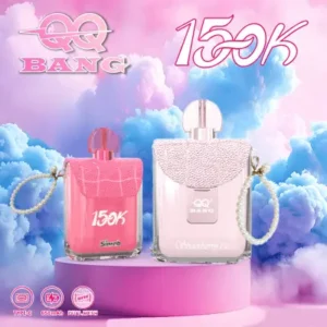QQ Bang Perfume 150K Disposable Vape – 150,000 Puffs Single Flavor | Long-Lasting Modern Design